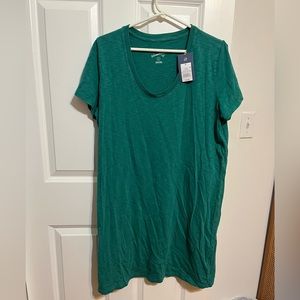 Short Sleeve T-Shirt Dress- Universal Thread- Teal-XL